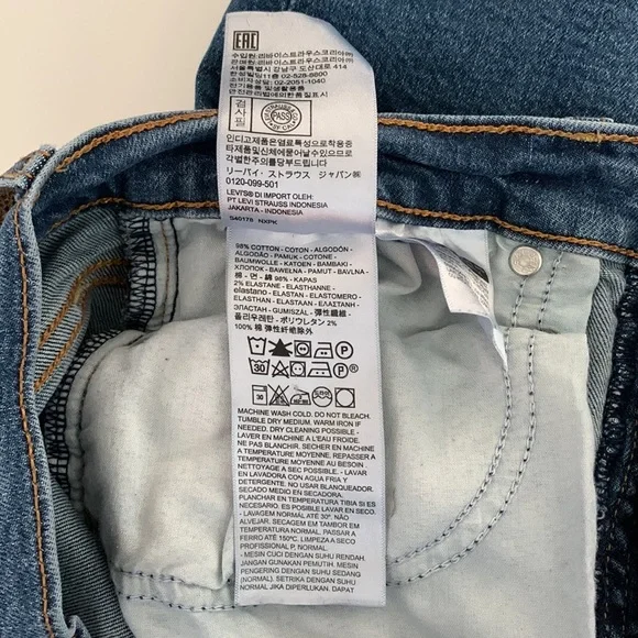 ❗️SOLD❗️Size 28 🤩HÖST PICK 🤩 Levi’s Wedgie Straight Leg Jeans - Picture 9 of 10